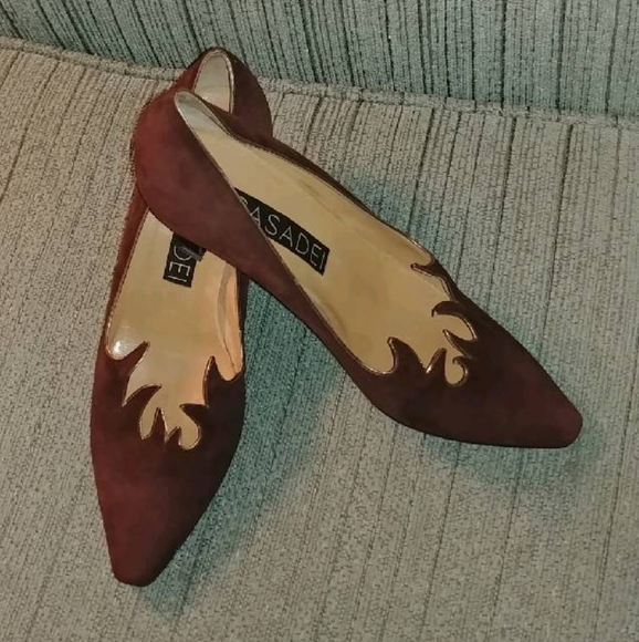 Casadei suede leather flame shoes. - Picture 9 of 10